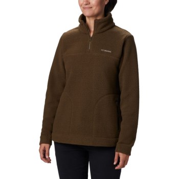 Columbia Pullover Dames, Canyon Point Sherpa Olijfgroen, 59SDLIYQZ